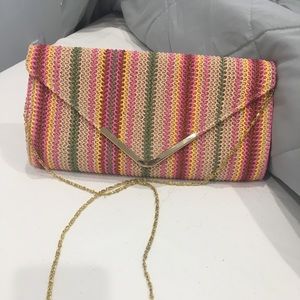 J Francis , elegant clutch or over the shoulder Purse